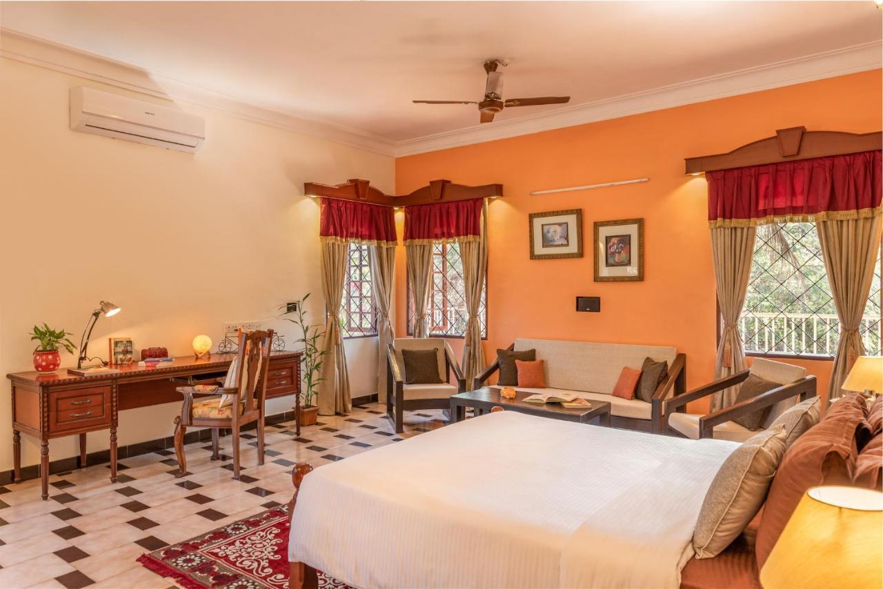 Casa Amarela - Lux Portuguese 4Bhk In North Goa Villa Порворим Екстериор снимка